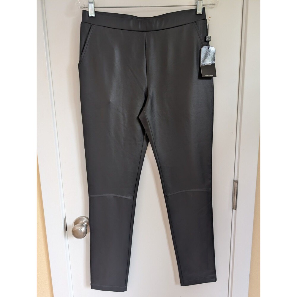 NWT Clara Sun Woo Pants Women's XS Black Office Work Business Dress Edgy Grunge